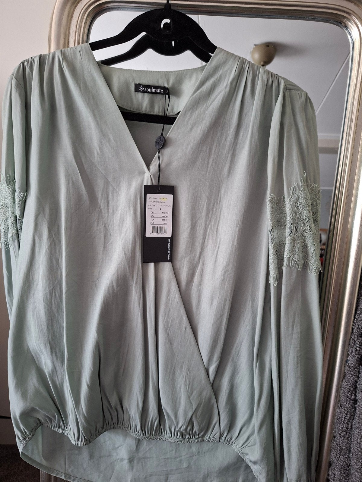 Blouse Soulmate (s)nieuw. Gratis verzending., Kleding | Dames, Ophalen of Verzenden, Nieuw, Groen