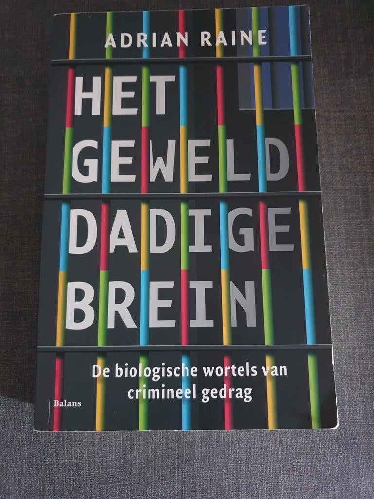 Adrian Raine - Het gewelddadige brein, Boeken, Nieuw, Ophalen of Verzenden, Nederland, Adrian Raine