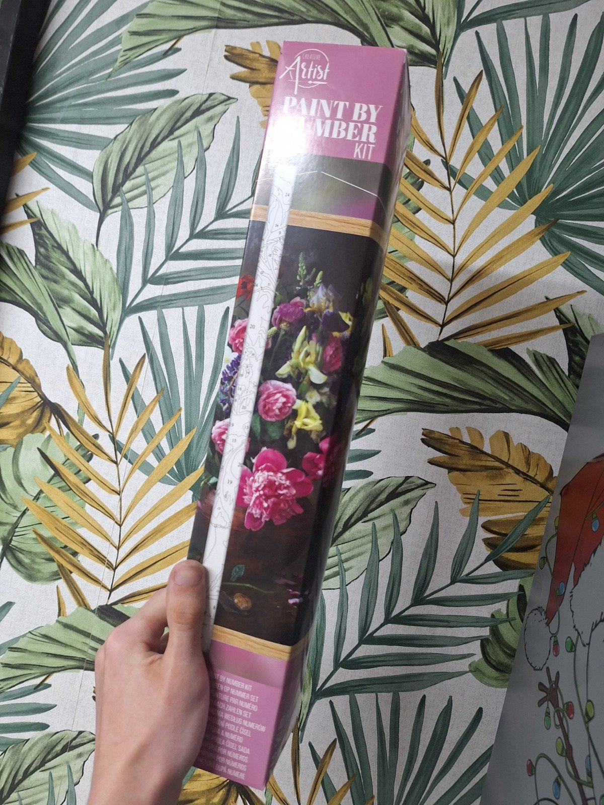 Paint by Number Kit - Bloemen, Ophalen of Verzenden