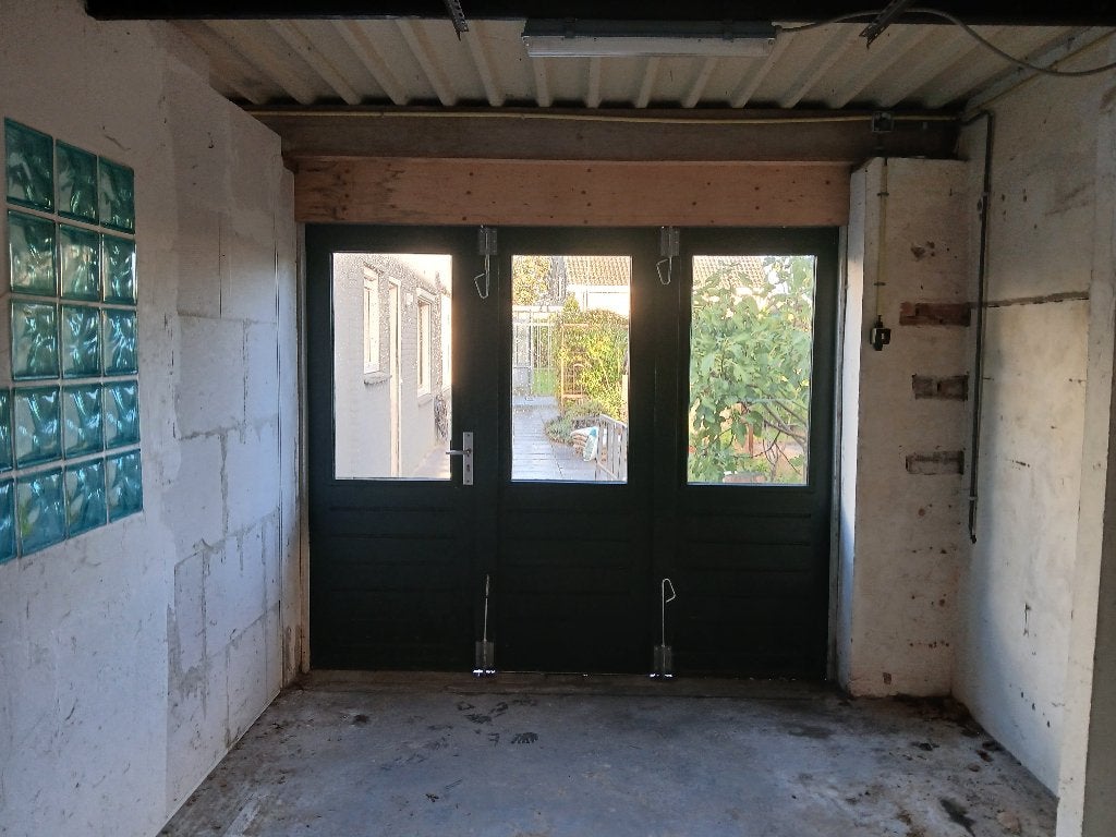 garagedeur, Ophalen, Gebruikt, 120 cm of meer, Garagedeur