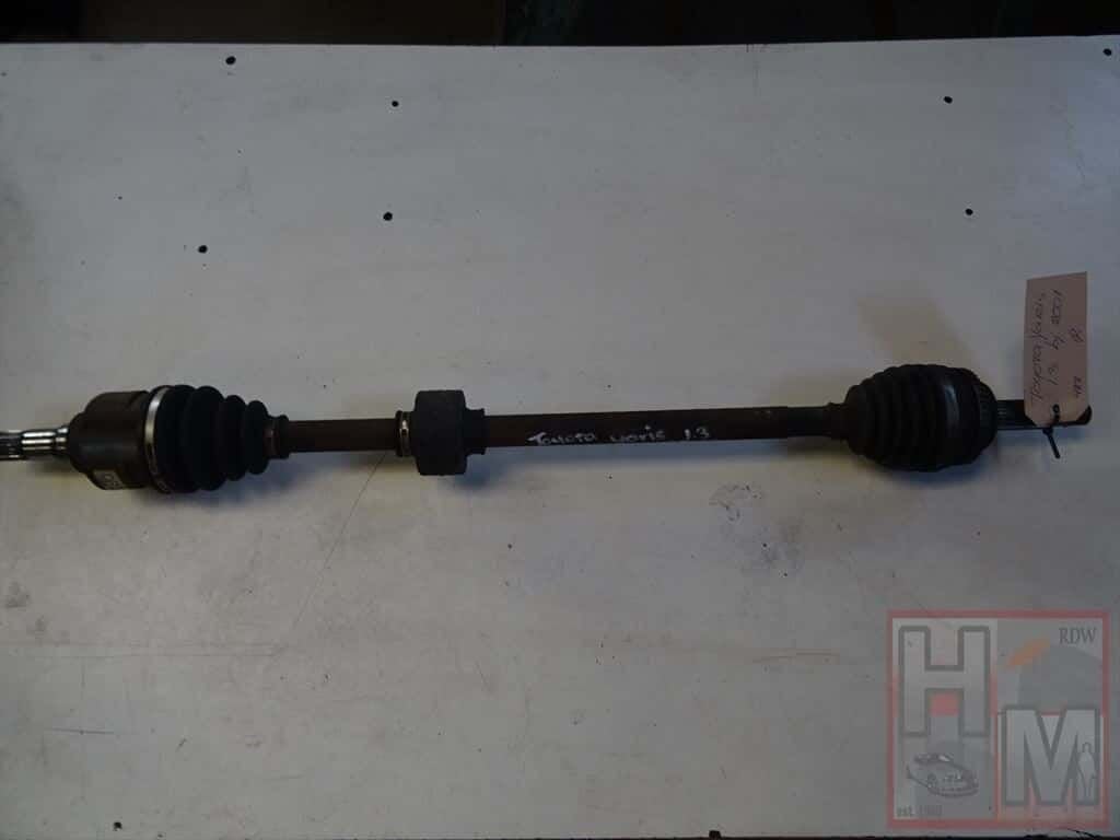 Toyota Yaris aandrijfas 1998 - 2005 Rechts 1.3, Ophalen of Verzenden, -, -, -