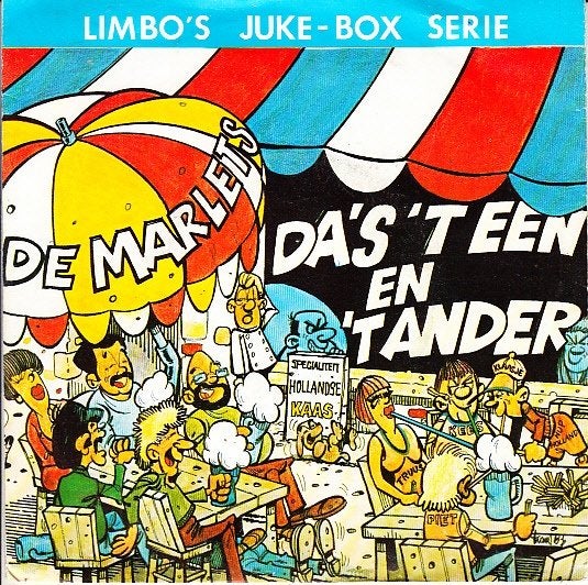 de marlets - da's t een en  't ander  ( piraat / 1982), Cd's en Dvd's, Gebruikt, Fotohoes, 7 inch, Ophalen of Verzenden