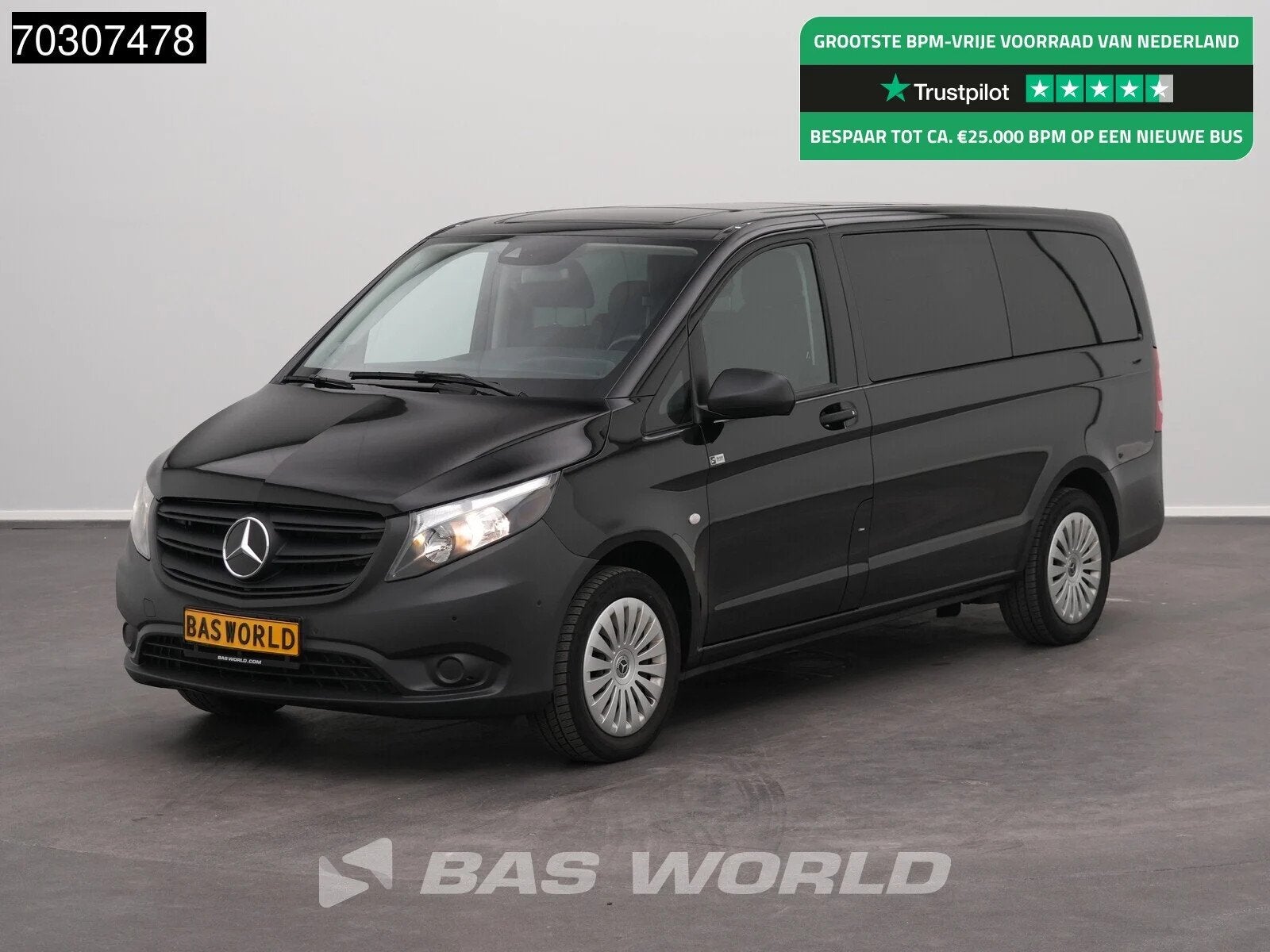 Mercedes Vito 116 CDI Ex. BTW/BPM Personenvervoer Automaat 9, Auto's, Automaat, Stof, Gebruikt, Euro 6