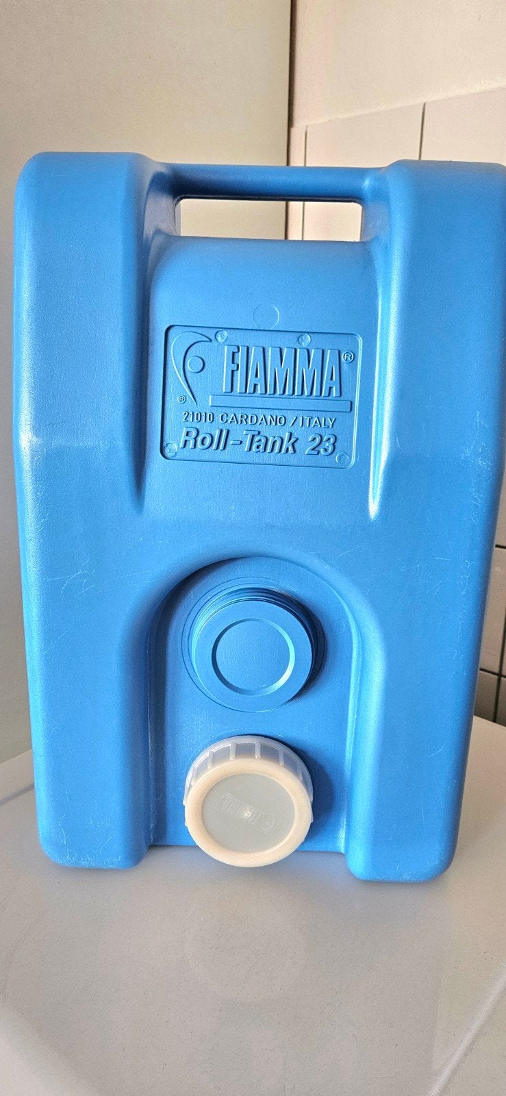 Fiamma Roll-Tank 23L - Mobiele Watertank met Wielen, Ophalen, Zo goed als nieuw