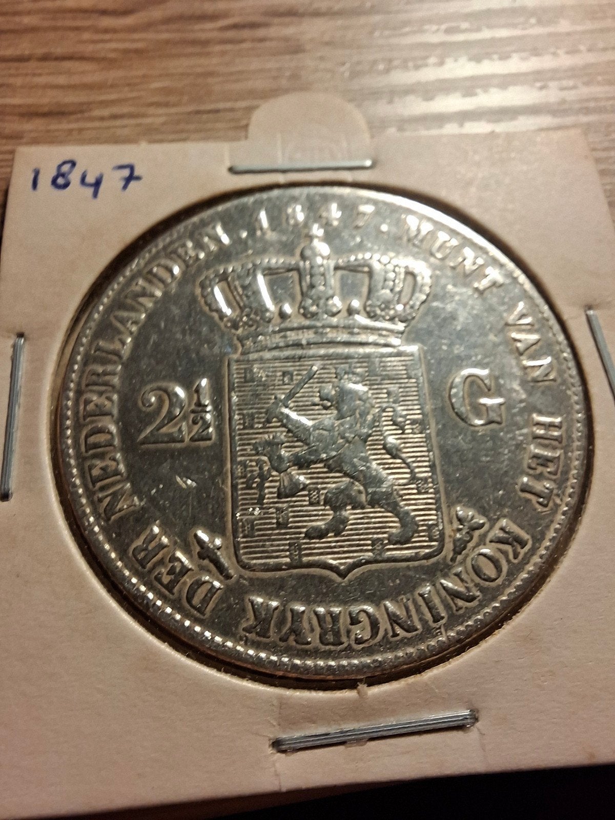 Rijksdaalder 1847 | zeer netjes, Postzegels en Munten, Munten | Nederland, Zilver, Ophalen of Verzenden, Losse munt, 2½ gulden