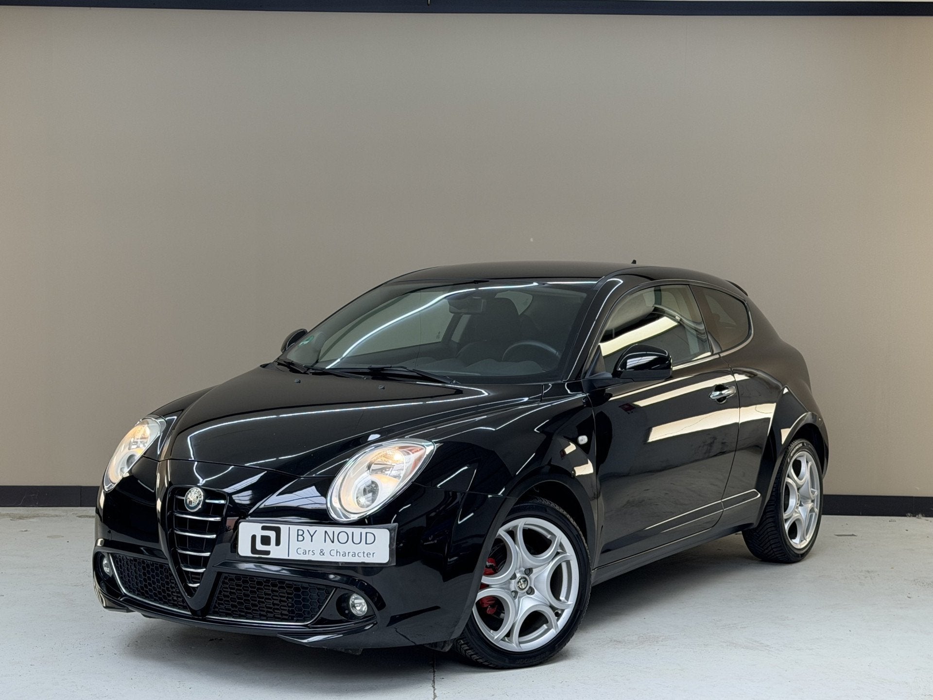 Alfa Romeo MiTo 1.4 T Distinctive, 135Pk, 2010, 1ste eigenaa, Auto's, Voorwielaandrijving, Gebruikt, Zwart, 4 cilinders