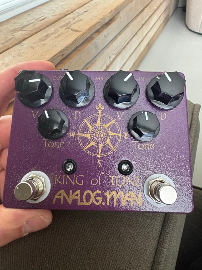 King of Tone Clone Overdrive/Distortion Pedaal, Muziek en Instrumenten, Ophalen of Verzenden, Gebruikt, Distortion, Overdrive of Fuzz