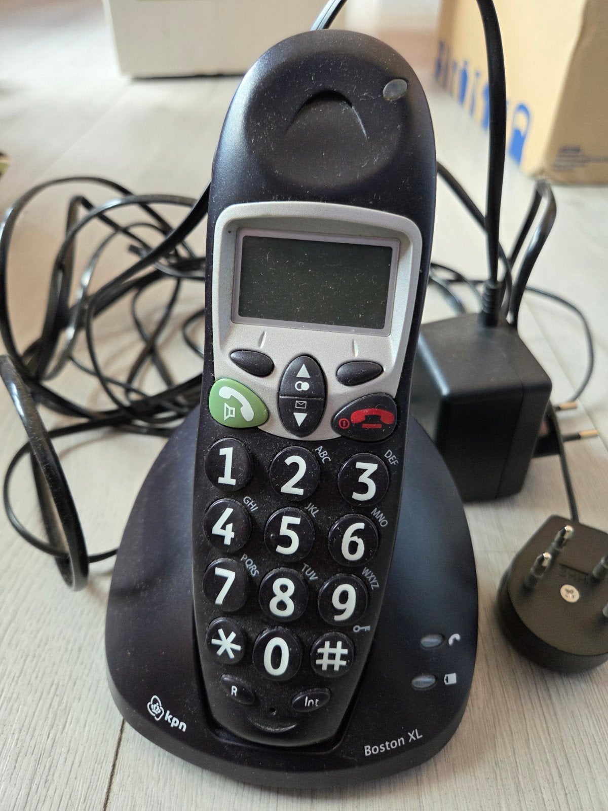 KPN Boston XL draadloze telefoon met basisstation, Telecommunicatie, Ophalen of Verzenden, Gebruikt, 1 handset