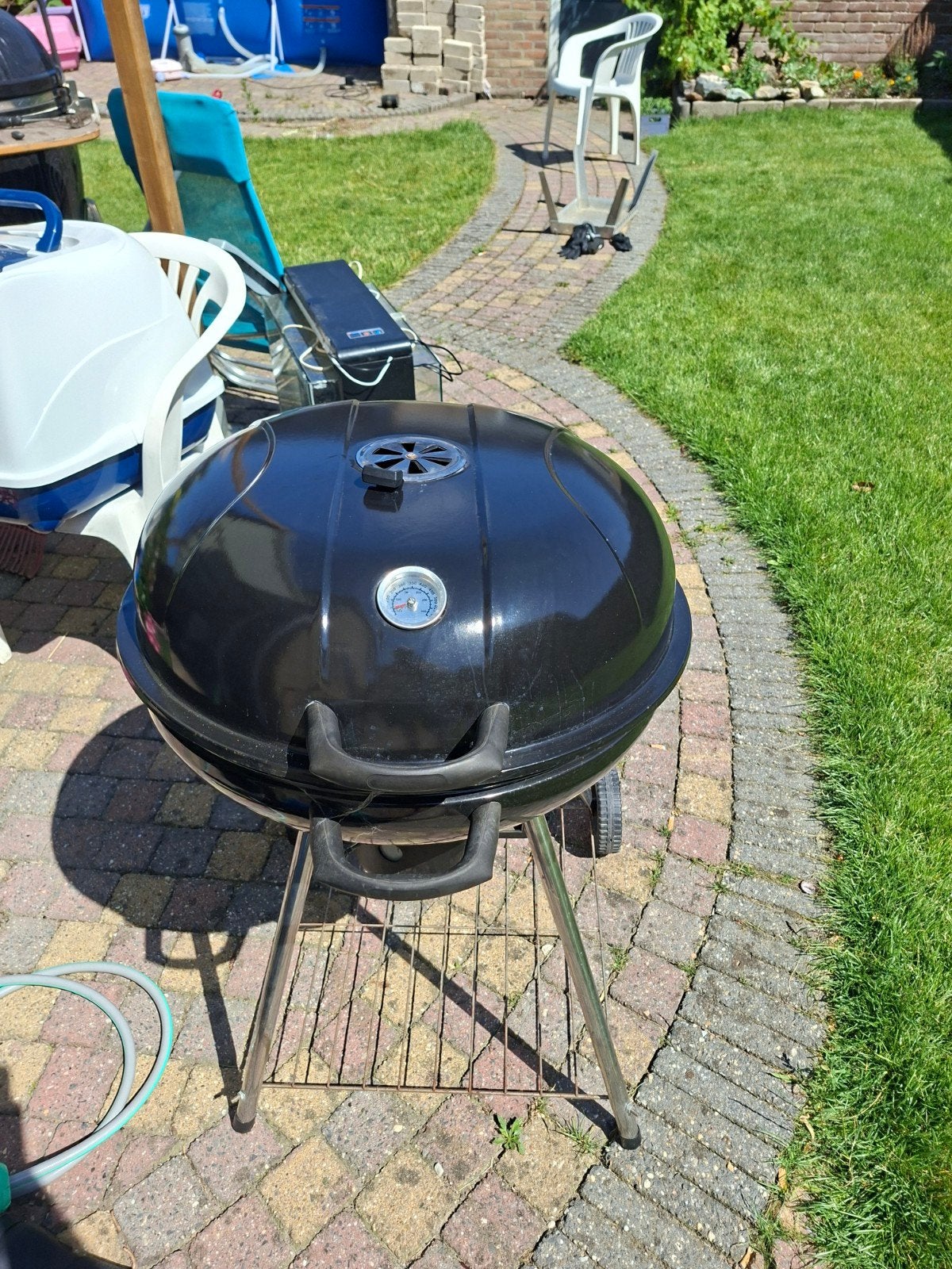 BBQ te koo, Ophalen, Gebruikt