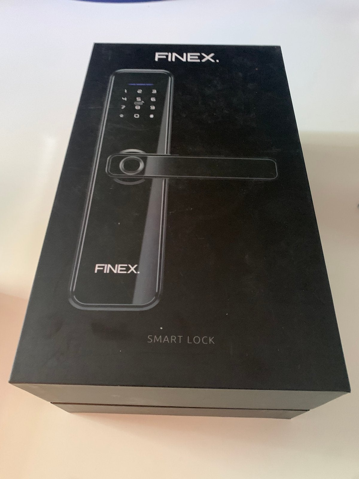 Finex smart lock deurklink als nieuw in doos ongebruikt, Ophalen of Verzenden, Nieuw, Rvs, Klink of Kruk