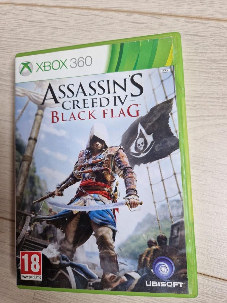 assassins creed IV 4 black flag xbox 360 game spel pirates, Spelcomputers en Games, Games | Xbox 360, Avontuur en Actie, Vanaf 18 jaar