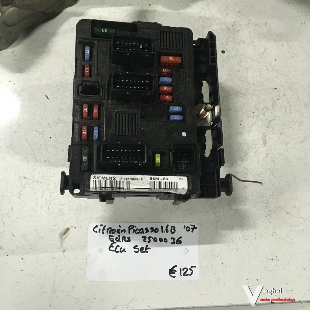 Citroen Picasso Facelift  1.6B 5drs 2007 Wagennr 2500036  EC, Gebruikt, -, -, Ophalen of Verzenden