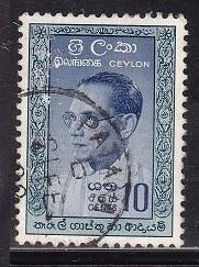 2529 - Ceylon michel 326 gestempeld , Solomon Bandaranaike, Verzenden, Gestempeld, Oost-Azië