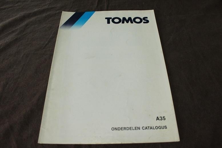 Tomos A35 1990 bromfiets onderdelen catalogus, Fietsen en Brommers, Handleidingen en Instructieboekjes, Ophalen of Verzenden, Zo goed als nieuw