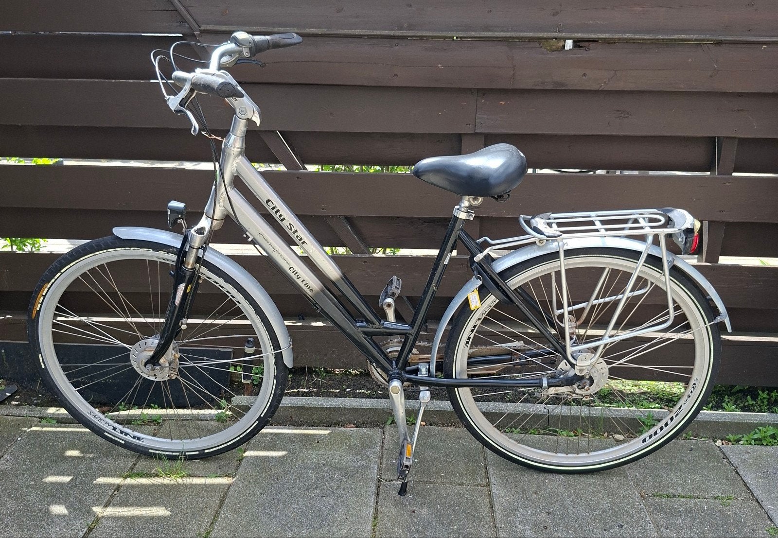 Cityline dames fiets citybike 8 speed shimano & slot, Minder dan 10 versnellingen, Ophalen, Overige merken, 53 tot 56 cm