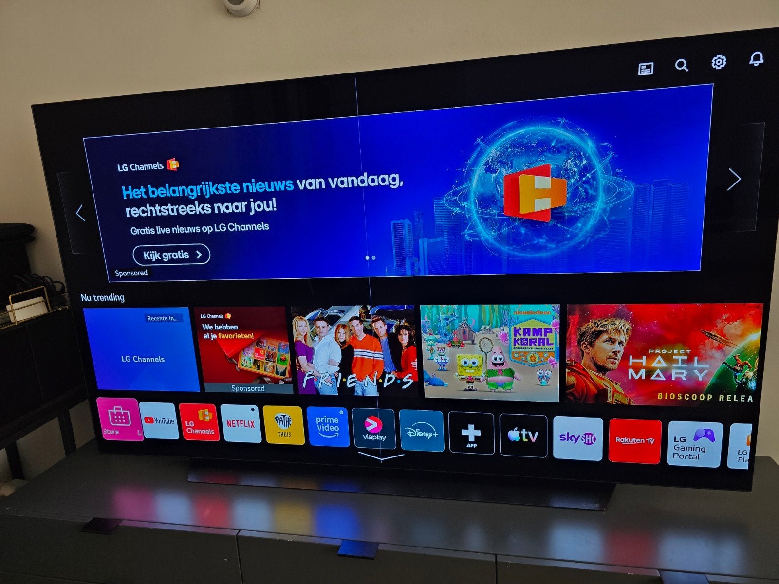 LG OLED65CX6LA, Ophalen of Verzenden, Zo goed als nieuw, 100 cm of meer, 4k (UHD)