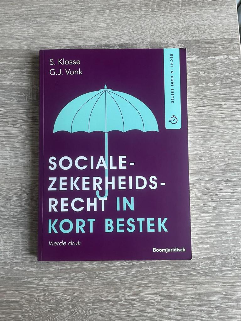 Sociale zekerheidsrecht in kort bestek (4e druk), Boeken, Ophalen of Verzenden, Alpha, Gelezen, WO