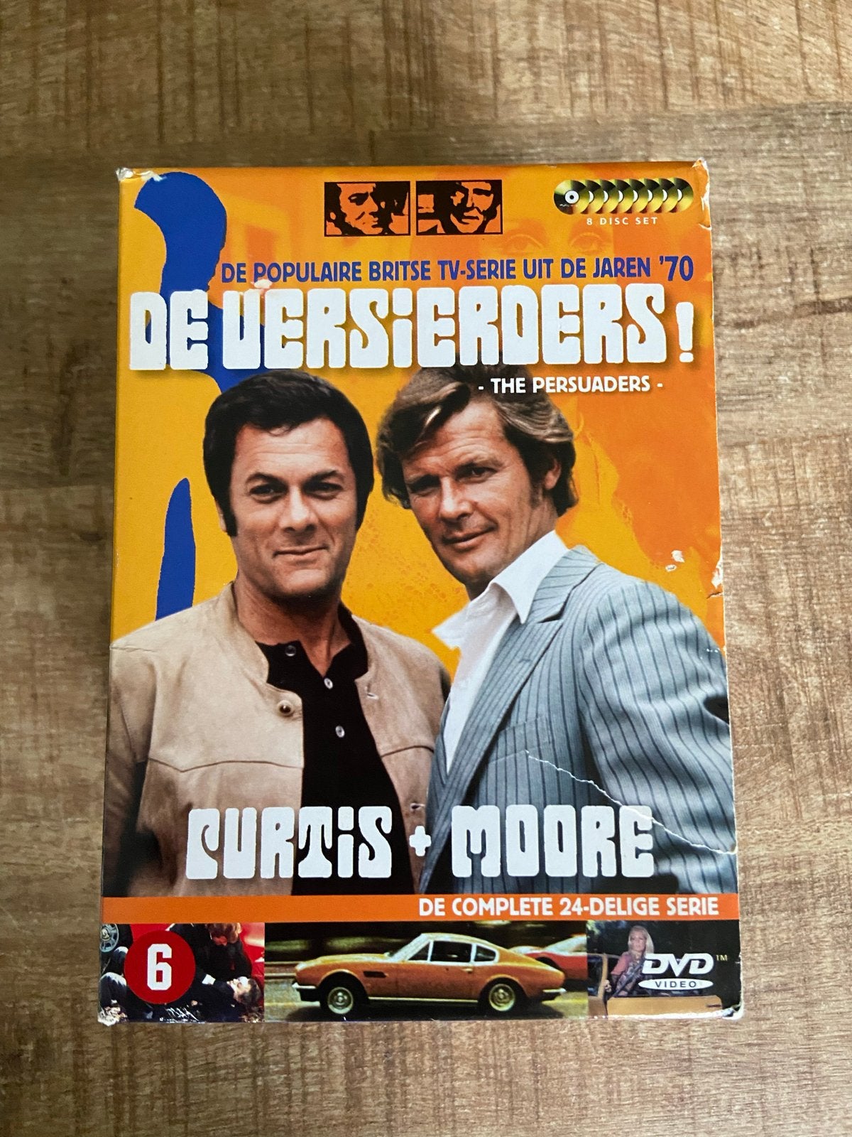De Versierders! - The Persuaders! Complete Serie DVD Boxset, Gebruikt, Nederlands, Ophalen of Verzenden, Vanaf 6 jaar