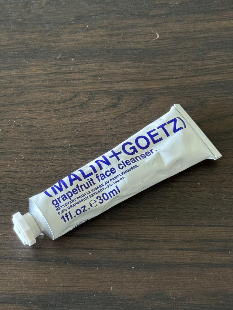 Malin + Goetz Grapefruit Face Cleanser 30ml | Face Wash, Ophalen of Verzenden, Nieuw, Gehele gezicht, Reiniging