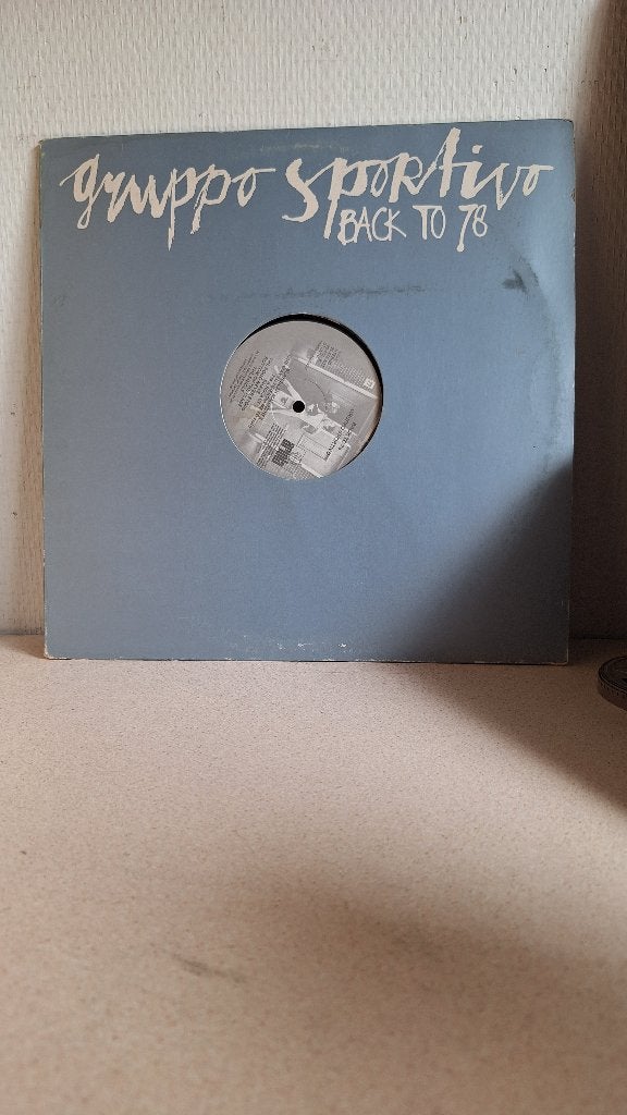 Gruppo Sportivo lp - back to 78, LP, Gebruikt, Pop, Ophalen of Verzenden