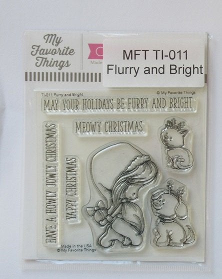 MFT - Flurry and Bright, Ophalen of Verzenden, Nieuw, Clearstamp
