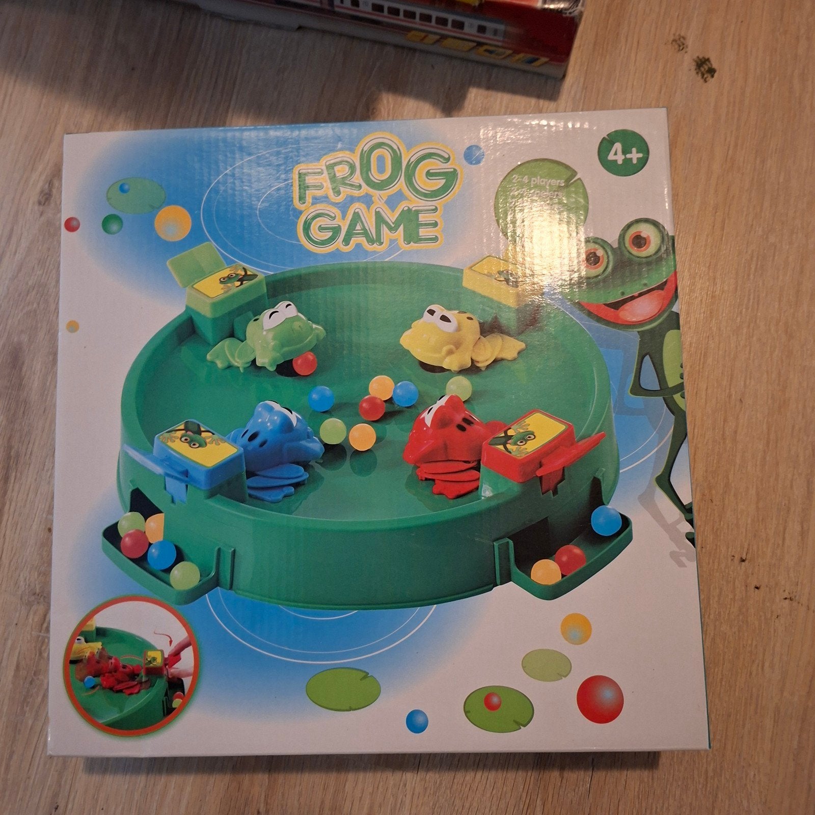 frog game, Drie of vier spelers, Ophalen, Zo goed als nieuw