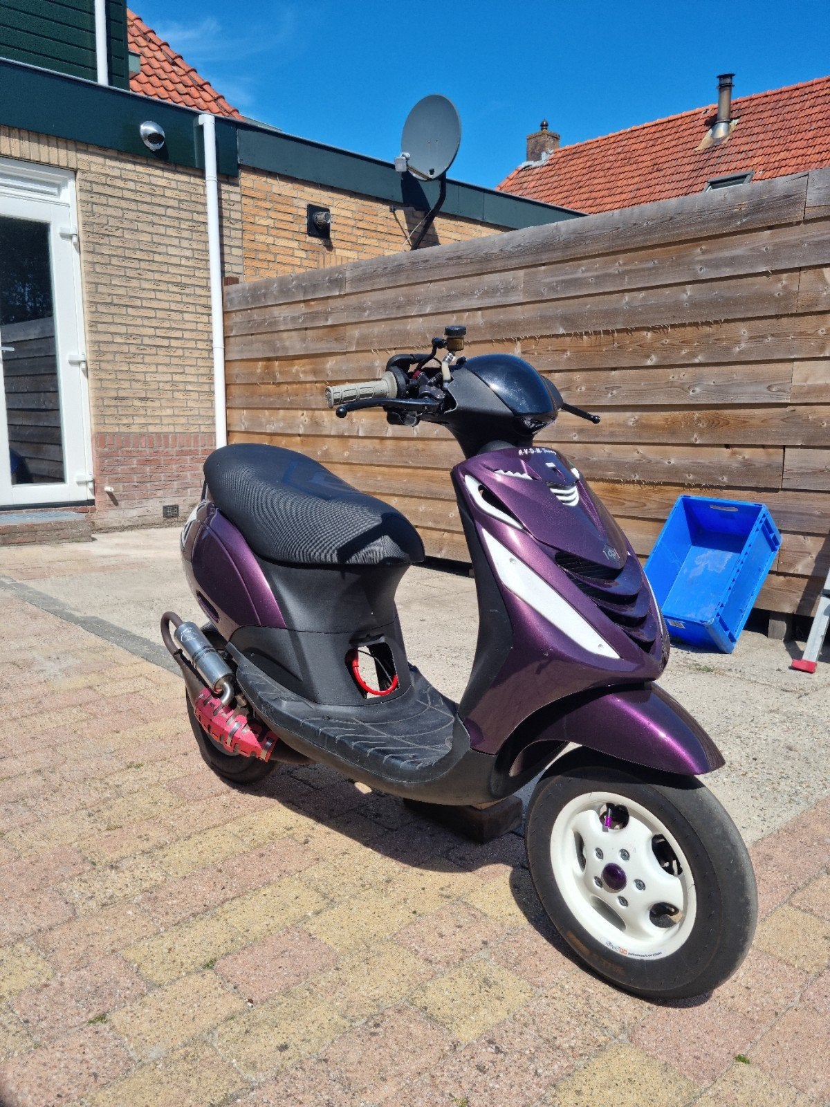 Piaggio zip sp 2000 70cc 2fast circuit scooter (23.4pk), Fietsen en Brommers, Scooters | Piaggio, Ophalen, Zo goed als nieuw, Benzine