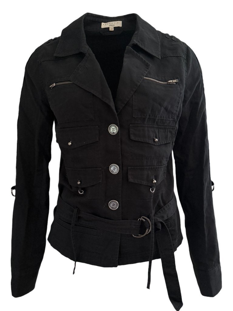 Essentiel Antwerp vest S, Maat 38/40 (M), Zwart, Ophalen of Verzenden, Zo goed als nieuw