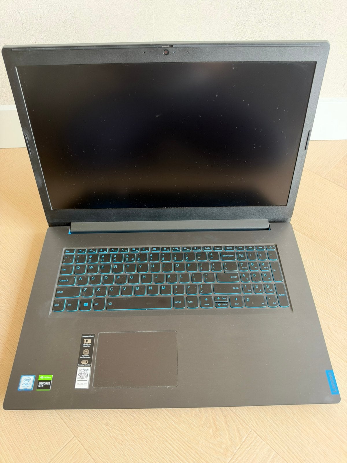 Lenovo ideapad L340 laptop, Computers en Software, Ophalen of Verzenden, Zo goed als nieuw, 17 inch of meer, 2 tot 3 Ghz