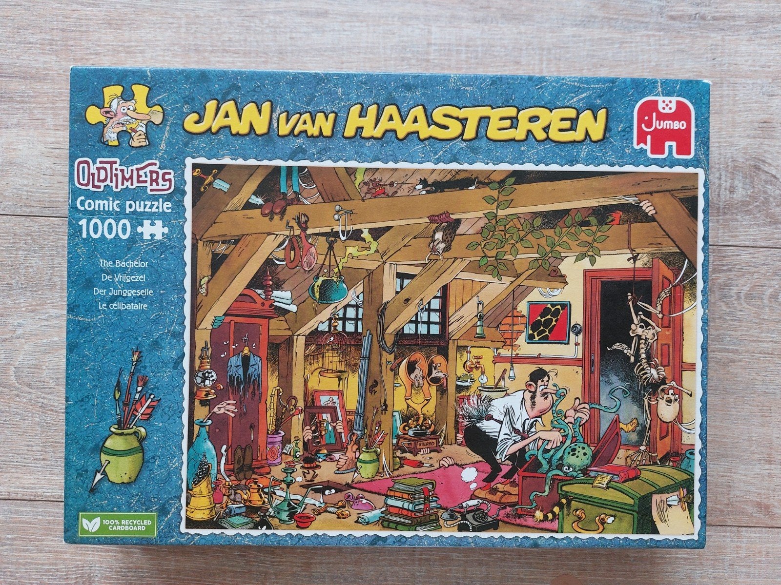 Complete Jan van Haasteren en Wasgij puzzels (diverse), Ophalen, 500 t/m 1500 stukjes, Zo goed als nieuw