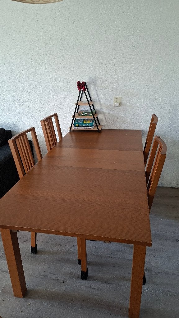 Eettafel vandaag ophalen = gratis, Huis en Inrichting, Ophalen, Gebruikt, 200 cm of meer, 50 tot 100 cm