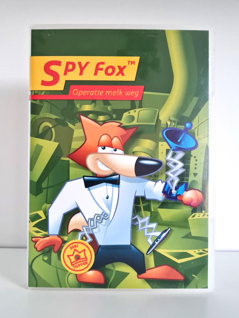 Spy Fox in Operatie Melkweg - PC/Mac cd-rom, Puzzel en Educatief, 1 speler, Ophalen of Verzenden, Zo goed als nieuw