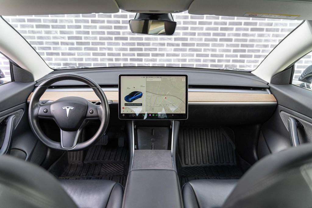 Tesla Model 3 Standard RWD Plus 60 kWh | Panoramadak | LED K, Auto's, 238 pk, Gebruikt, Electronic Stability Program (ESP), Zwart