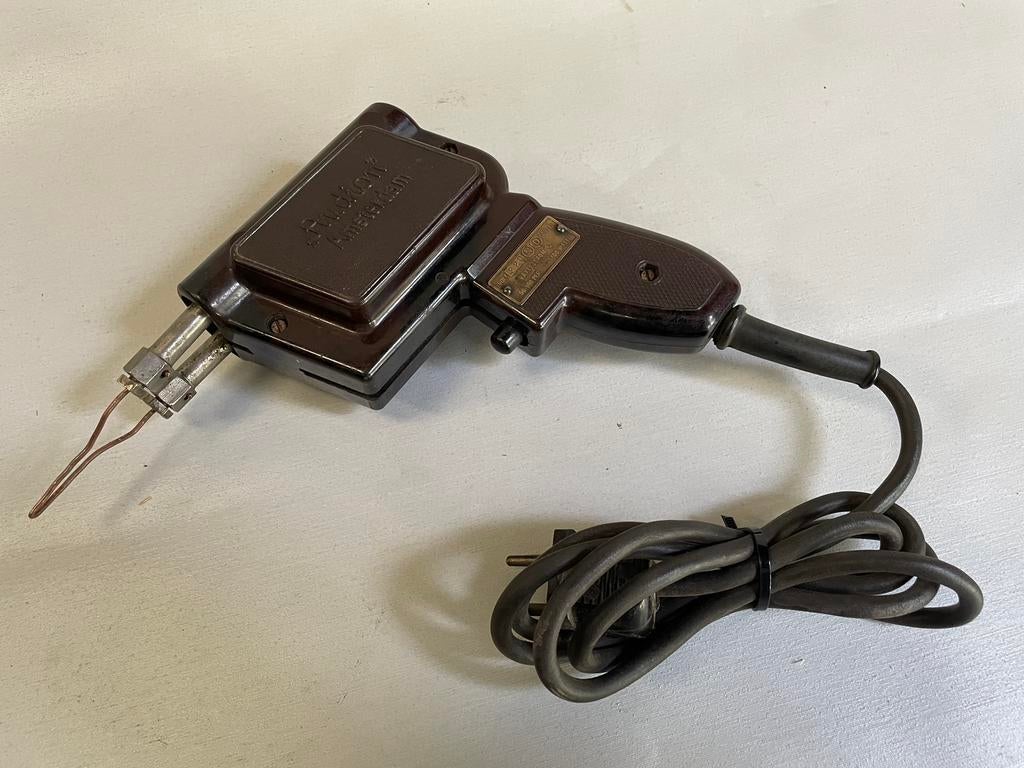 Bakeliet Audion Soldeerpistool, Ophalen of Verzenden