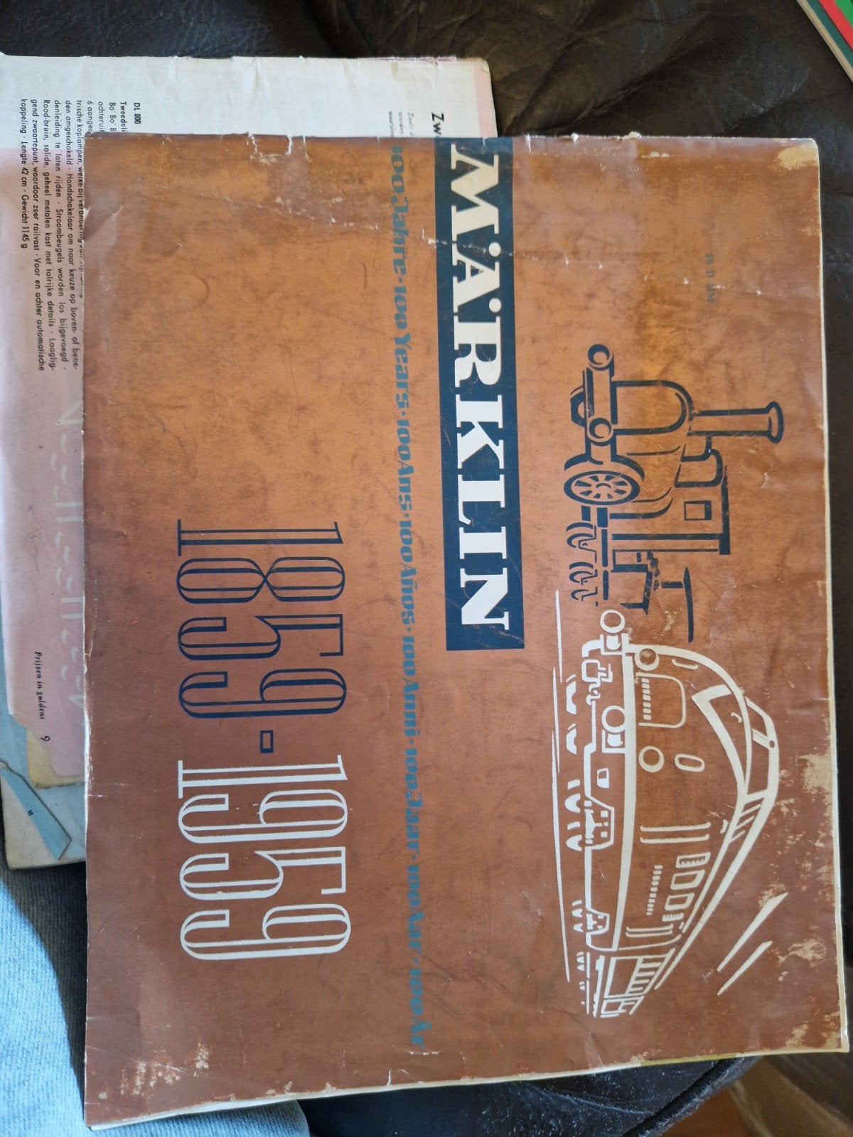 Märklin catalogi - diverse jaren, goede staat, Ophalen, Wisselstroom, Märklin