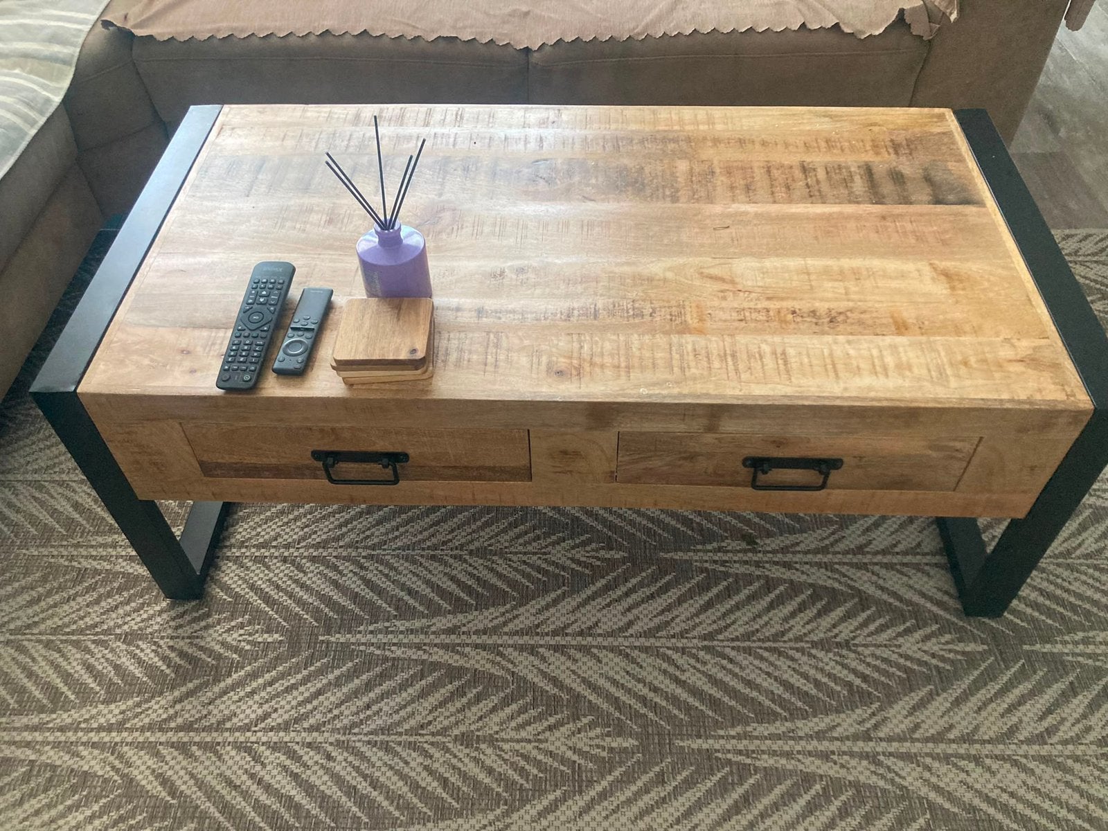 Salontafel Huus, Ophalen, 100 tot 150 cm, 50 tot 100 cm, Zo goed als nieuw