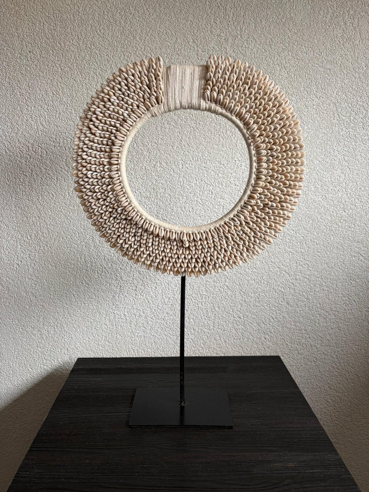 Schelpenkrans, Huis en Inrichting, Ophalen of Verzenden, Gebruikt, Schelpendecoratie, Schelpen