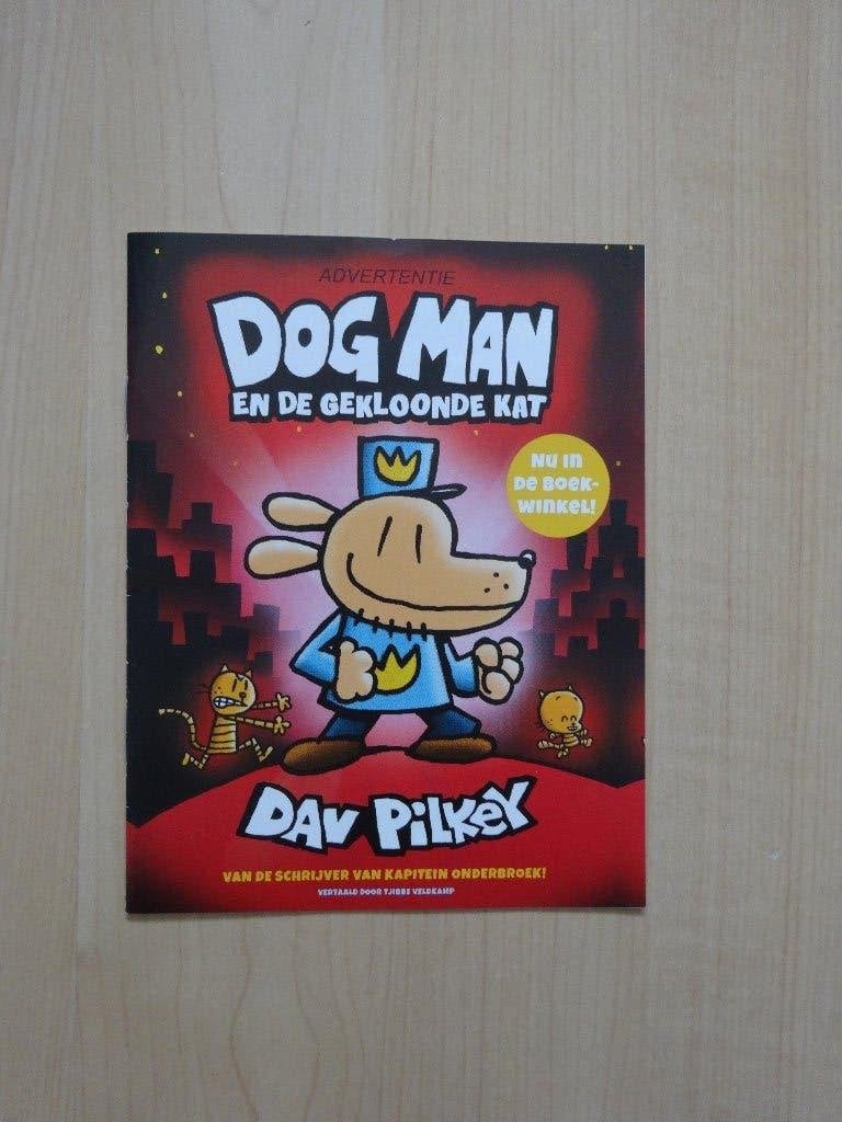 Dog Man – En de gekloonde kat mini (NIEUW), Eén stripboek, Ophalen of Verzenden, Zo goed als nieuw