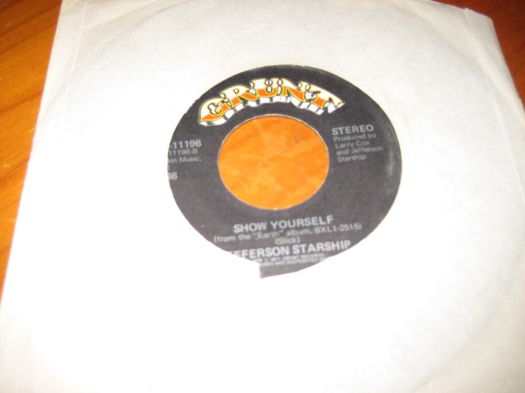 Jefferson Starship: Show yourself, Ophalen of Verzenden, Zo goed als nieuw, Pop, Single