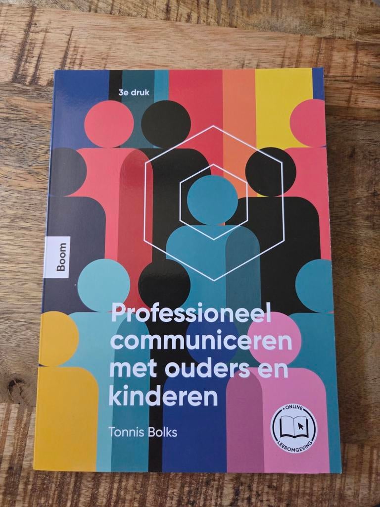 Professioneel communiceren met ouders en kinderen, T. Bolks, Nieuw, Gamma, HBO
