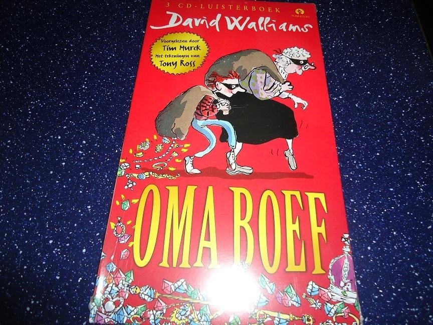 luisterboek ,, oma boef,, door david williams, 3 cd voor 8 +, Boeken, Ophalen of Verzenden, David williams, Cd, Kind