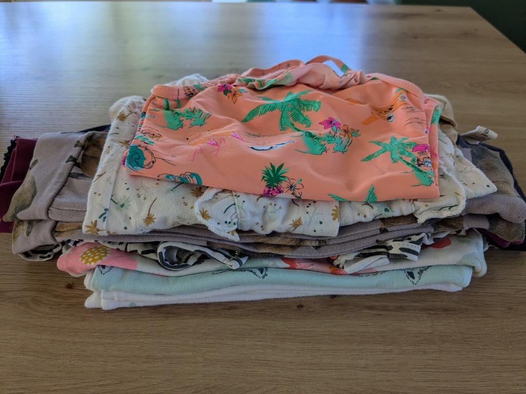 Meisjes kleding pakket maat 74 - Zomerse set, Ophalen, Gebruikt, Maat 74