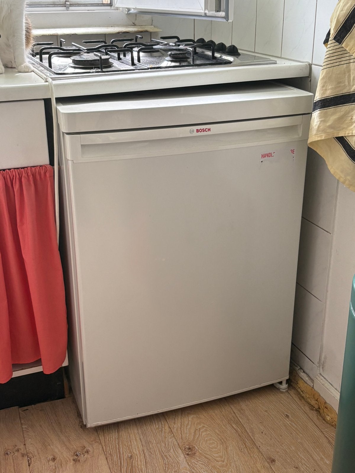 Kleine BOSCH koelkast, Ophalen, Zo goed als nieuw, Minder dan 60 cm, Minder dan 85 cm