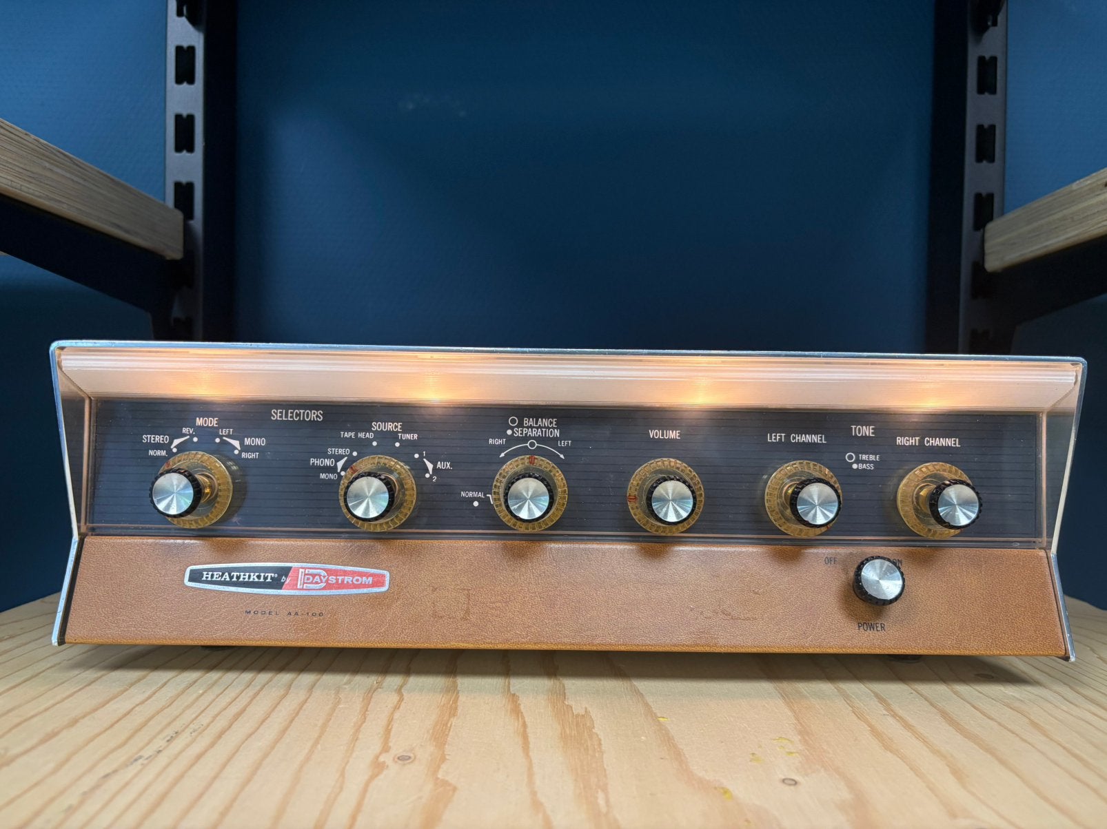 Heathkit AA100 220V gereviseerd 30% korting!!, Ophalen, Versterker