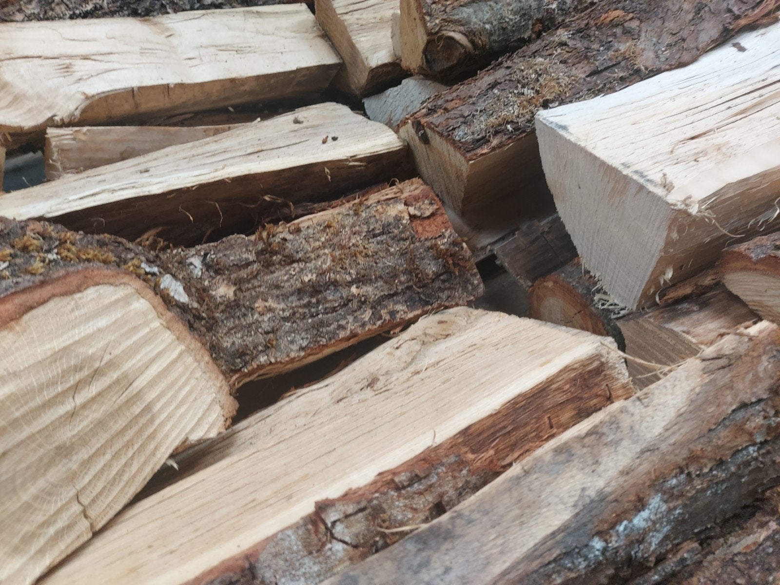 Haardhout harde mix, eiken beuk en essen 30cm, Ophalen, Blokken