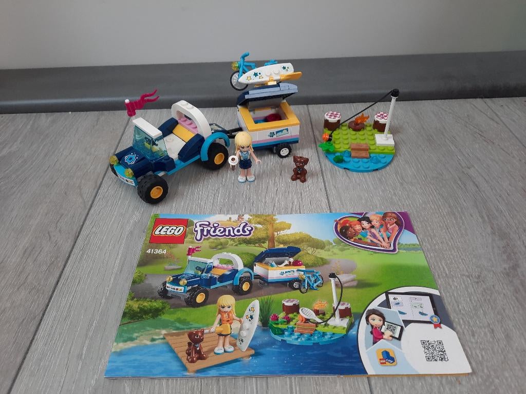 lego friends 41364 compleet, Ophalen of Verzenden, Gebruikt, Complete set, Lego