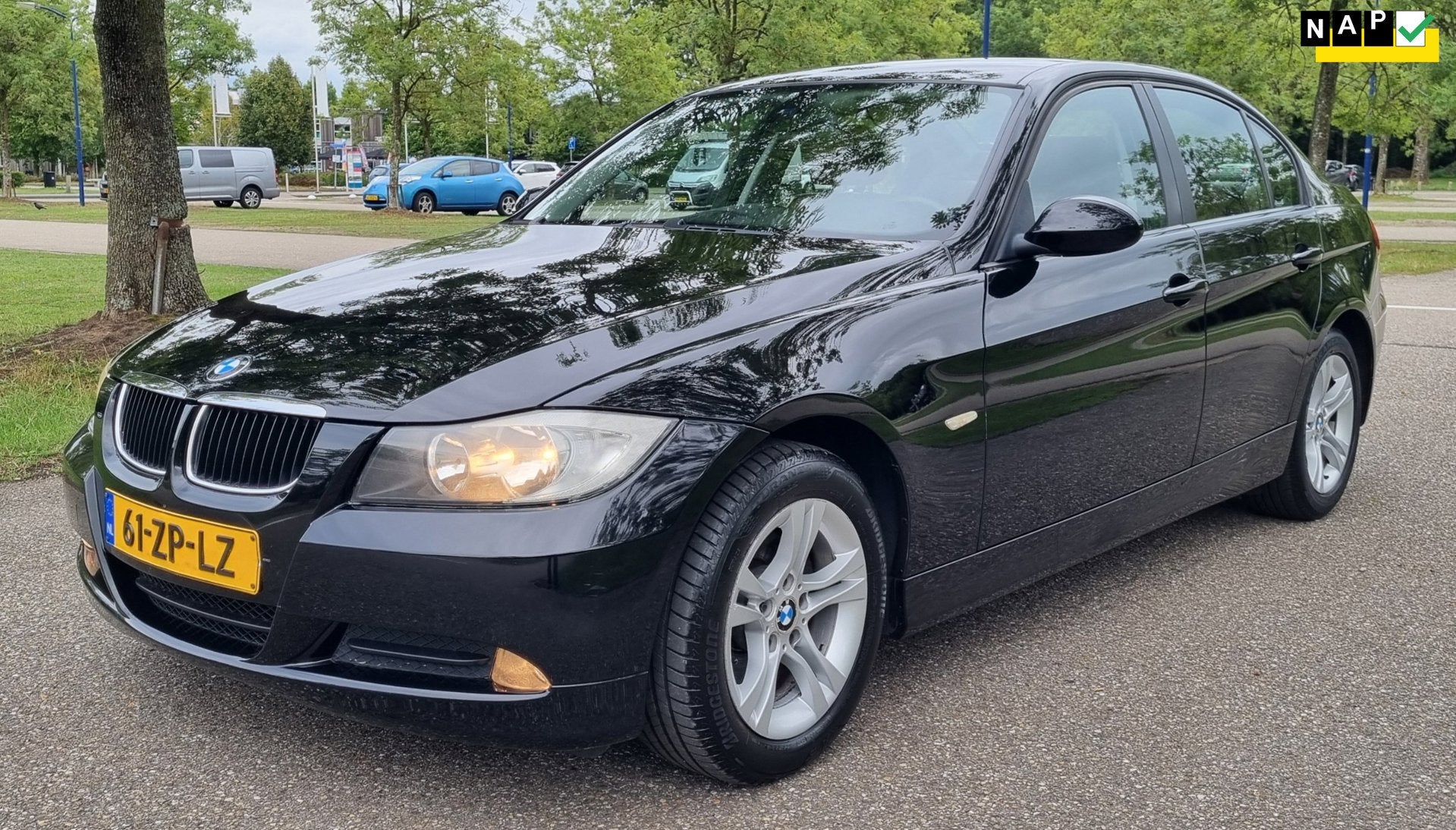 BMW 3-serie 320i Business Line...1e eig..., Auto's, 1345 kg, Achterwielaandrijving, Zwart, Handgeschakeld