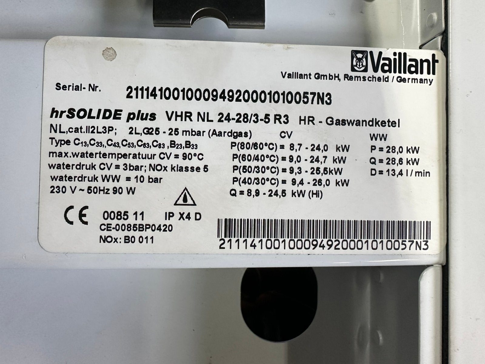 Vaillant onderdelen, Minder dan 30 cm, Cv-ketel of Combi-ketel, Minder dan 60 cm, Ophalen of Verzenden