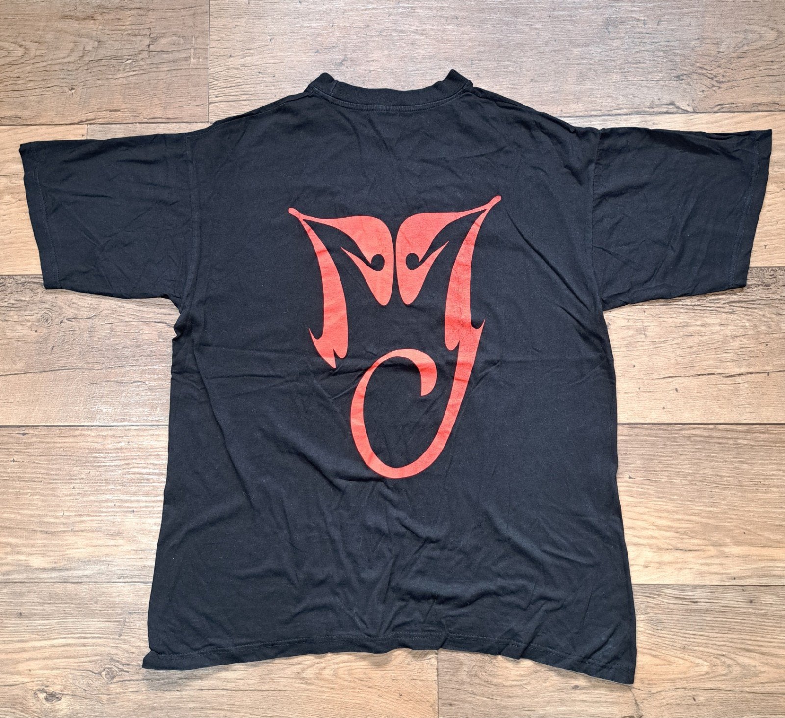Vintage Michael Jackson Blood on the Dancefloor T-shirt XL, Zwart, Ophalen of Verzenden, Gedragen, Maat 56/58 (XL)