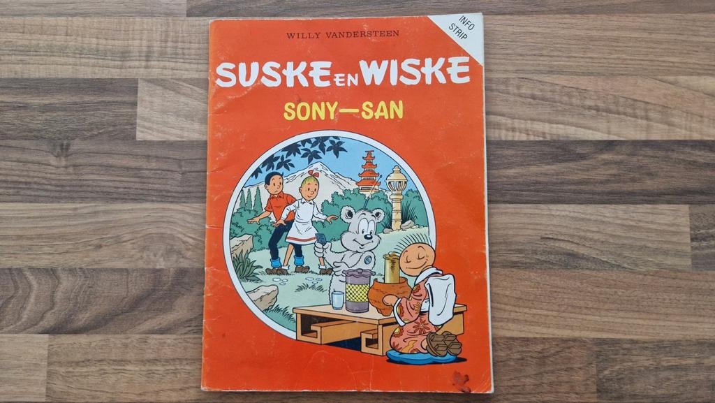 Suske en Wiske - Sony-San 1986, Boeken, Eén stripboek, Ophalen of Verzenden, Gelezen